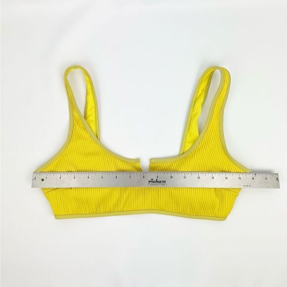 Hollister Yellow Bikini Top Medium - Picture 3 of 5
